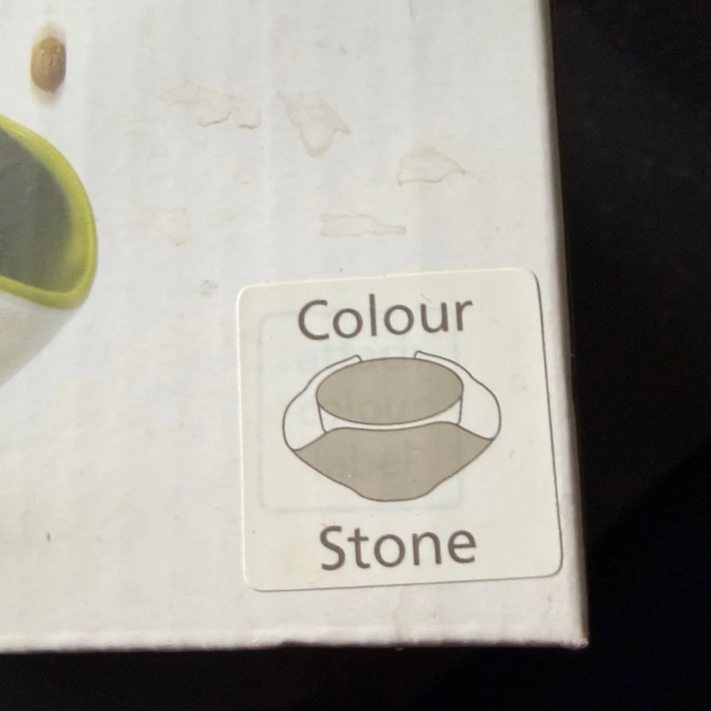 Double Dish Serving Bowl - Cream and White - Picture 5 of 6